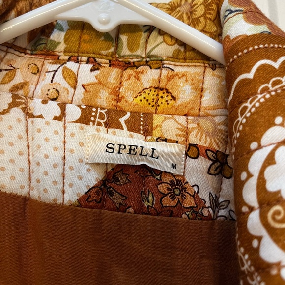 Spell Floral Patchwork Jacket in Warm Tones/patchwork - Picture 2 of 3